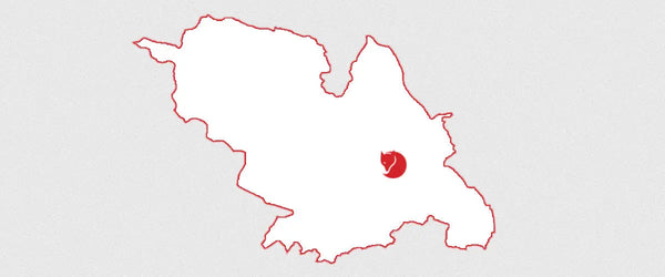 Location of the Fjallraven Store in Sheffield