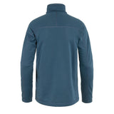 Fjallraven Abisko Lite Fleece Half Zip Indigo Blue - My Fox Bag