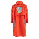 Fjallraven Hoja Rain Fox Poncho Flame Orange - My Fox Bag