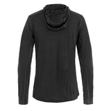 Fjallraven Womens Abisko Wool Sun-hoodie Black - My Fox Bag