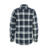 Fjallraven Ovik Lite Flannel Shirt Classic Dark Navy / Chalk White