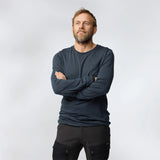 Fjallraven Abisko Wool LS T-Shirt Classic Light Fossil
