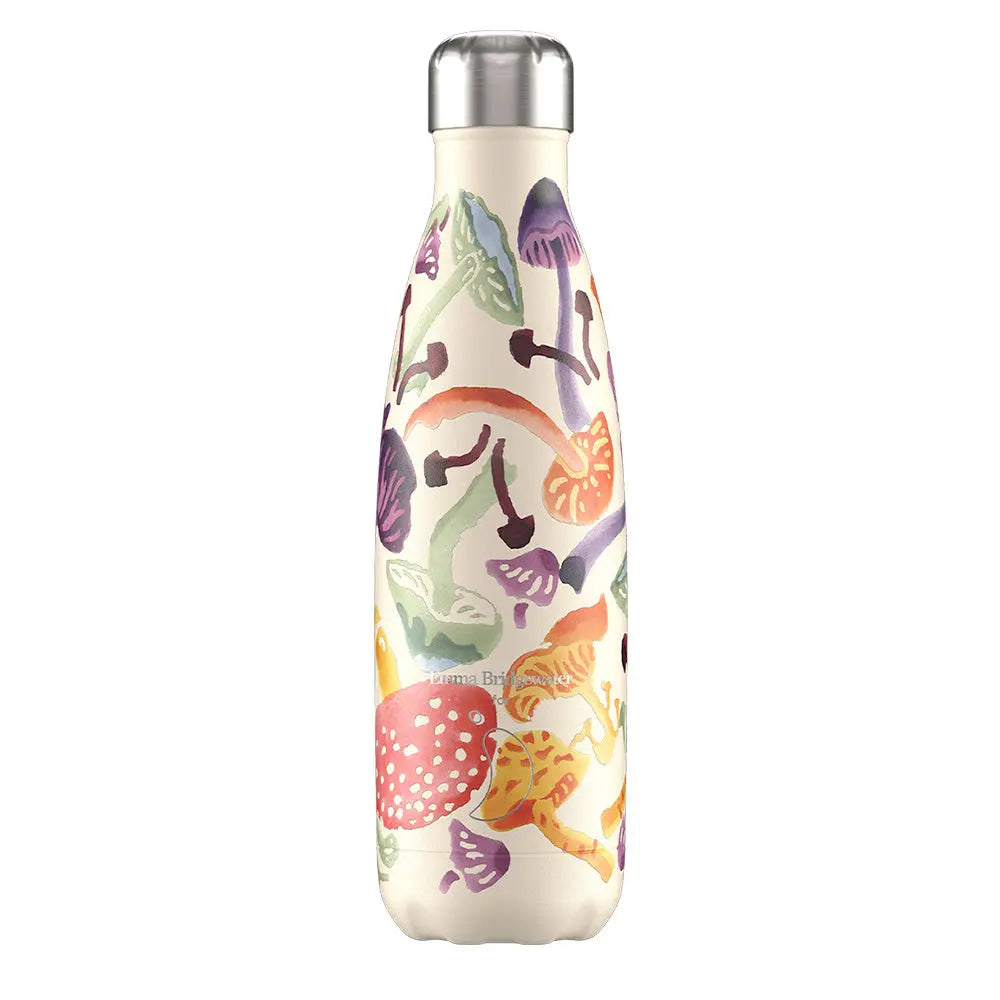 Chillys 500ml Water Bottle Emma Bridgewater Wild Mushrooms My Fox