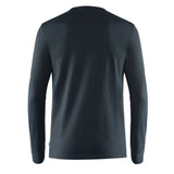 Fjallraven Forever Nature Badge LS T-Shirt Dark Navy Fjallraven
