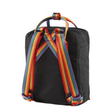 Fjallraven Kanken Rainbow Mini Black Rainbow Pattern Fjallraven Kanken Bags