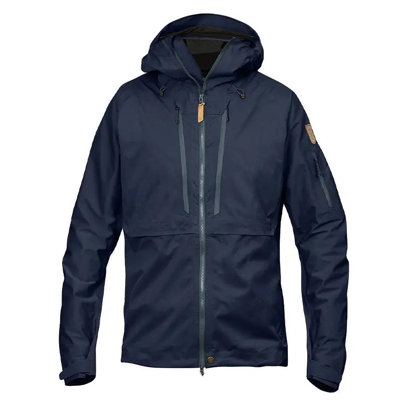 Fjallraven Keb Eco Shell Jacket Dark Navy My Fox Bag