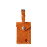 Fjallraven Leather Luggage Tag Leather Cognac Fjallraven