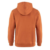 Fjallraven Logo Hoodie Terracotta Brown Fjallraven