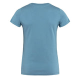 Fjallraven Womens Arctic Fox Print T-Shirt Dawn Blue / Terracotta Fjallraven