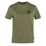 Fjallraven Womens Fox Boxy Logo T-Shirt Green Fjallraven