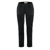 Fjallraven Womens Keb Trousers Curved Short Black - My Fox Bag