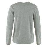 Fjallraven Womens LS 1960 Logo T-Shirt Grey Melange