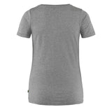 Fjallraven Womens Logo T-Shirt Grey Melange Fjallraven