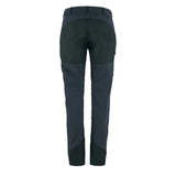 Fjallraven Womens Nikka Trousers Curved Dark Navy Fjallraven