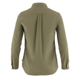 Fjallraven Womens Ovik Lite Shirt LS Green Fjallraven