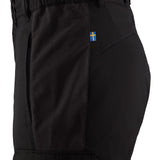 Fjallraven Womens Stina Reg Leg Trousers Black
