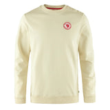 Fjallraven 1960 Logo Badge Sweater Chalk White - My Fox Bag