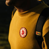 Fjallraven 1960 Logo Badge Sweater Classic Misty Green - My Fox Bag