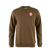 Fjallraven 1960 Logo Badge Sweater Dark Oak - My Fox Bag