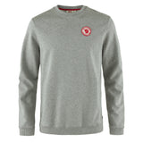 Fjallraven 1960 Logo Badge Sweater Grey Melange - My Fox Bag