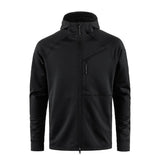 Fjallraven Abisko Grid Fleece Hoodie Black - My Fox Bag