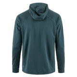 Fjallraven Abisko Grid Fleece Hoodie Mountain Blue - My Fox Bag
