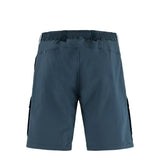 Fjallraven Abisko Hybrid Trail Shorts Navy - My Fox Bag