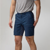 Fjallraven Abisko Hybrid Trail Shorts Navy - My Fox Bag