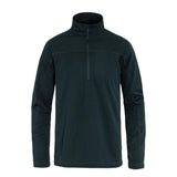 Fjallraven Abisko Lite Fleece Half Zip Dark Navy - My Fox Bag