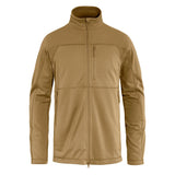 Fjallraven Abisko Lite Fleece Jacket Buckwheat Brown - My Fox Bag