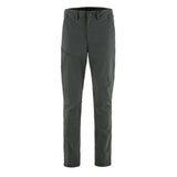 Fjallraven Abisko Trail Stretch Trousers Regular Dark Grey - My Fox Bag