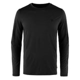 Fjallraven Abisko Wool L/S Tee Black - My Fox Bag