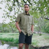Fjallraven High Coast Pack Shirt SS Laurel Green - My Fox Bag