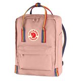 Fjallraven Kanken Rainbow Classic Backpack Chalk Rose / Rainbow - My Fox Bag