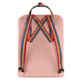 Fjallraven Kanken Rainbow Classic Backpack Chalk Rose / Rainbow - My Fox Bag