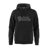 Fjallraven Logo Hoodie Black - My Fox Bag