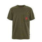 Fjallraven Logo Pocket T-Shirt Laurel Green - My Fox Bag