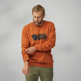 Fjallraven Logo Sweater Wood Brown - My Fox Bag
