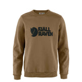 Fjallraven Logo Sweater Wood Brown - My Fox Bag