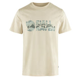 Fjallraven Multicolor Logo T-shirt Chalk White - My Fox Bag