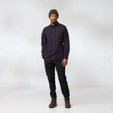 Fjallraven Ovik Flannel Shirt Chalk White / Laurel Green - My Fox Bag