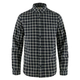 Fjallraven Ovik Flannel Shirt Dark Navy / Chalk White - My Fox Bag