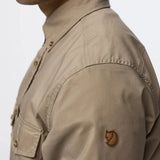 Fjallraven Ovik G-1000 L/S Shirt Suede Brown
