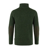 Fjallraven Ovik Half Zip Knit Deep Forest - My Fox Bag