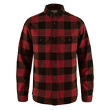 Fjallraven Ovik Heavy Flannel Shirt Red / Black - My Fox Bag