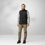 Fjallraven Ovik Lite Fleece Vest Dark Navy - My Fox Bag