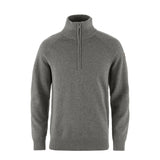 Fjallraven Ovik Lite Half Zip Grey / Melange - My Fox Bag