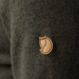 Fjallraven Ovik Round Neck Sweater Dark Olive - My Fox Bag