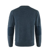 Fjallraven Ovik Round Neck Sweater Navy - My Fox Bag