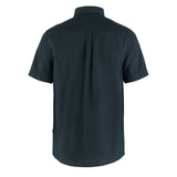 Fjallraven Ovik Travel Shirt SS Dark Navy - My Fox Bag